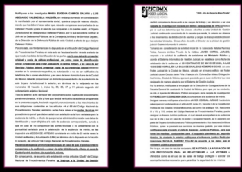 Maru Campos “se victimiza y distorsiona un mero trámite jurisdiccional”: Javier Corral