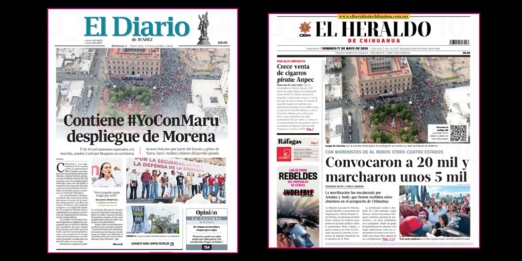 Medios encubren acciones ilegales de Maru Campos para boicotear la marcha