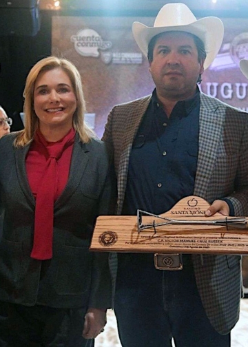 Maru regala $300 millones a ganaderos para construir una arena de rodeo: Morena