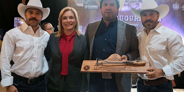 Maru regala $300 millones a ganaderos para construir una arena de rodeo: Morena