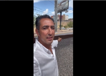 Miguel Riggs exhibe a Marco Bonilla por violar la Ley de Movilidad