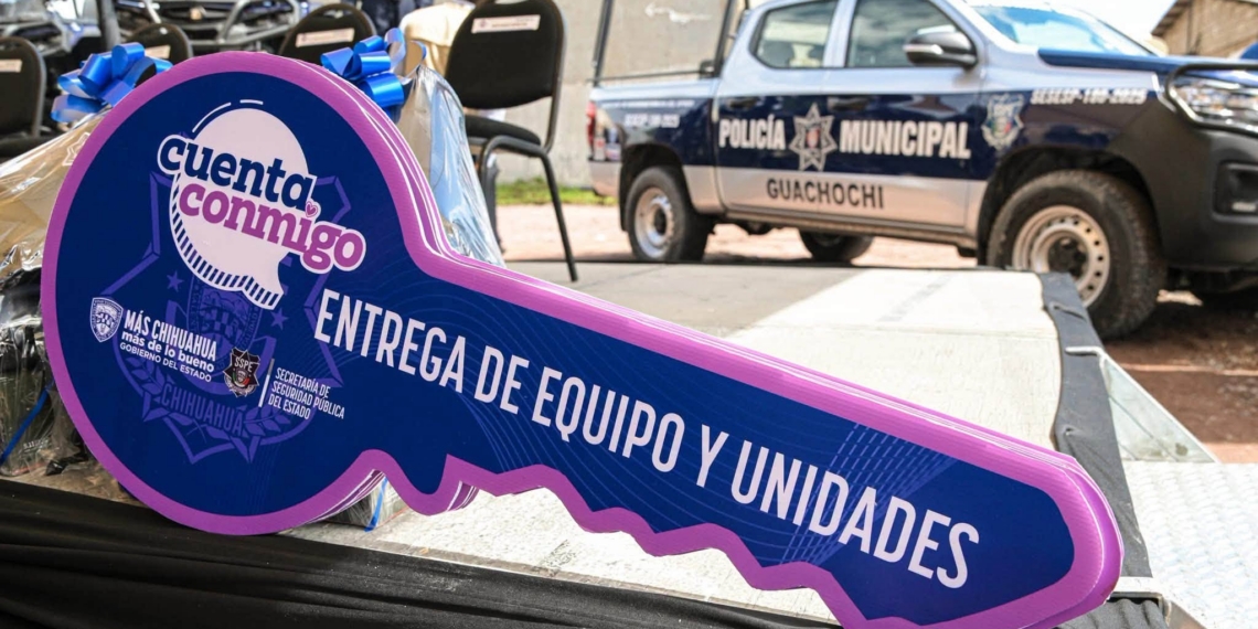 Maru Campos presume inversión de $10 millones en seguridad para seis municipios de la Tarahumara