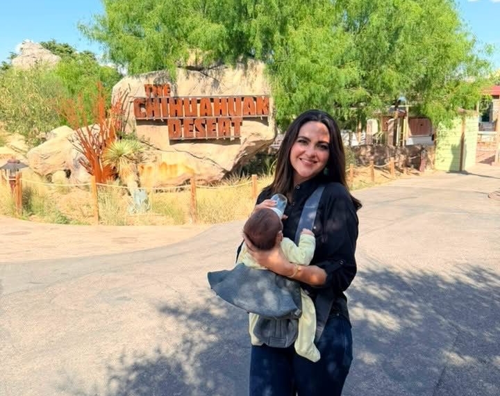 Andrea Chávez envía un mensaje entrañable desde el zoológico de El Paso, Texas