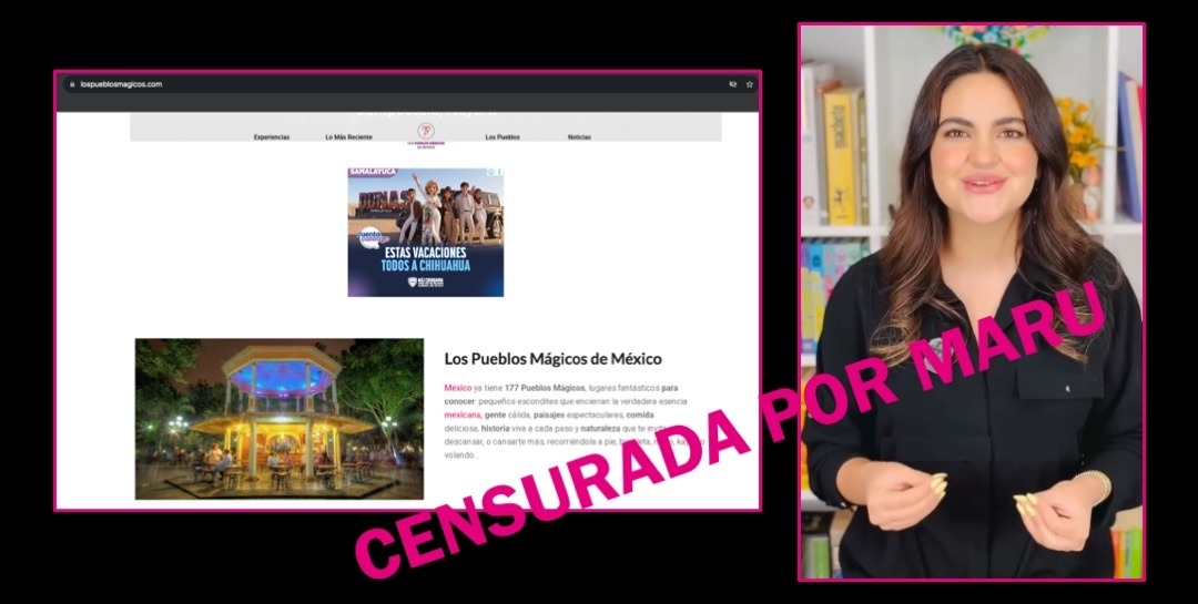 Medios censuran denuncia de Andrea Chávez sobre contratos millonarios a página “fantasma”