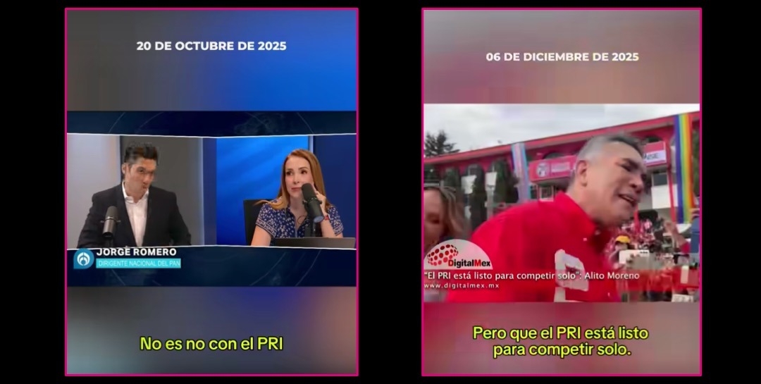 Andrea Chávez exhibe las mentiras del PAN, que prometió no aliarse al PRI por vergüenza