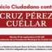 Convocan a Juicio Ciudadano para exponer la relación de Cruz Pérez Cuéllar con dueño de Carvel