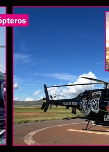 Maru Campos paga por la renta de dos helicópteros cuatro veces más que su precio de fábrica