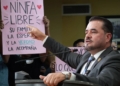 En la tribuna del Congreso, Óscar Avitia exige justicia para Ninfa Márquez