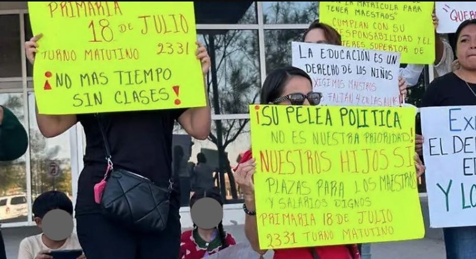 Juan Carlos Loera exige a Maru Campos resolver la falta de maestros en Ciudad Juárez