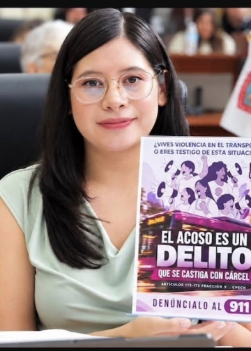 Jael Argüelles impulsa protección a mujeres y niñas ante la violencia sexual en el transporte público