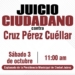 Convocan a Juicio Ciudadano para exponer denuncias contra Cruz Pérez Cuéllar